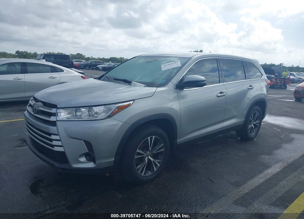 2019 TOYOTA HIGHLANDER LE VIN: 5TDZZRFH8KS369879