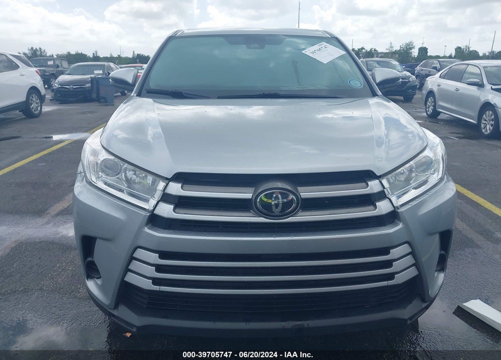 2019 TOYOTA HIGHLANDER LE VIN: 5TDZZRFH8KS369879
