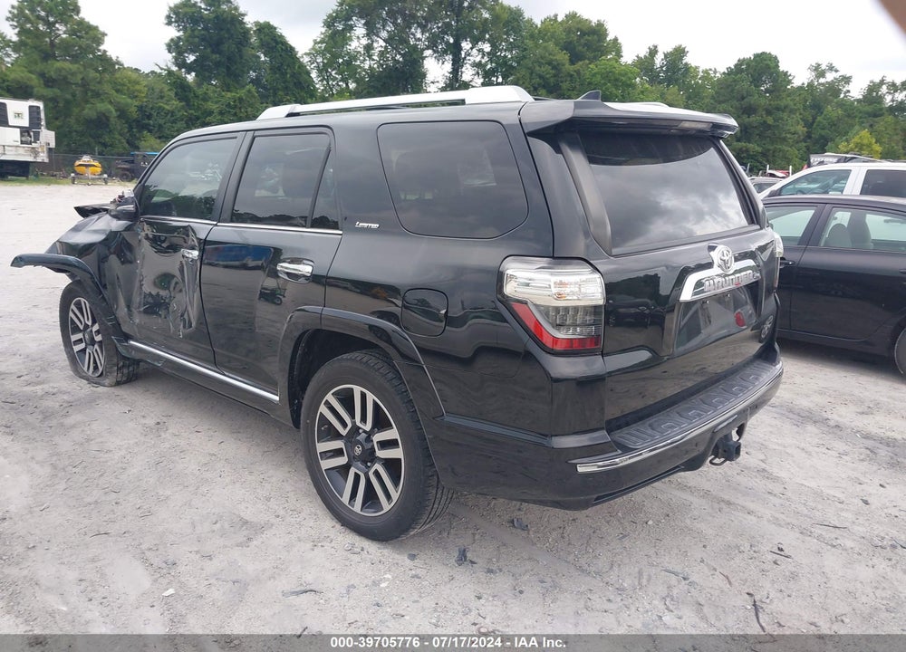 2016 TOYOTA 4RUNNER LIMITED VIN: JTEBU5JR4G5293014