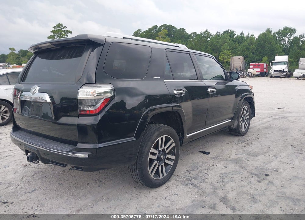 2016 TOYOTA 4RUNNER LIMITED VIN: JTEBU5JR4G5293014