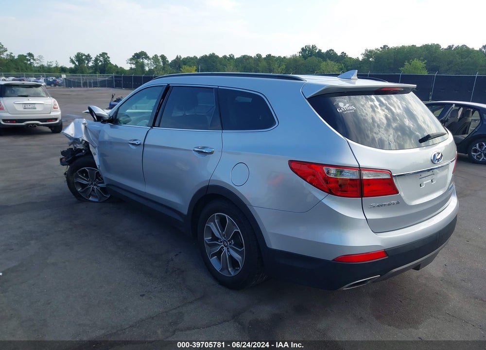 2014 HYUNDAI SANTA FE GLS VIN: KM8SM4HF6EU041855