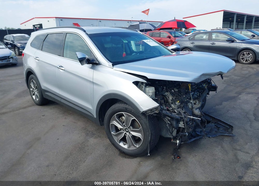 2014 HYUNDAI SANTA FE GLS VIN: KM8SM4HF6EU041855