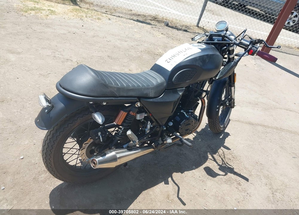 2020 ZONGSHEN SG250 VIN: LZSSDNRB8L1003370