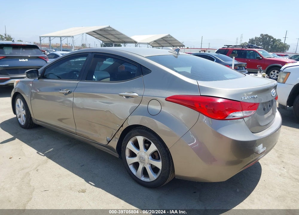 2013 HYUNDAI ELANTRA LIMITED VIN: 5NPDH4AE9DH443879