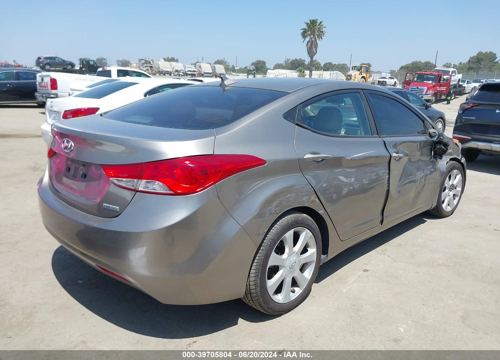 2013 HYUNDAI ELANTRA LIMITED VIN: 5NPDH4AE9DH443879