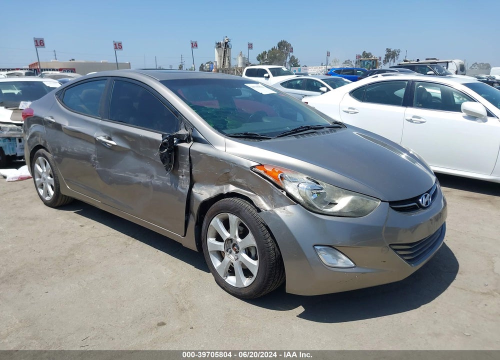 2013 HYUNDAI ELANTRA LIMITED VIN: 5NPDH4AE9DH443879