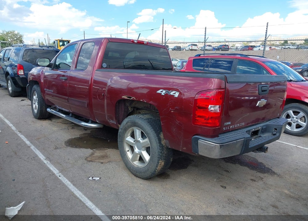 2009 CHEVROLET SILVERADO 1500 LT VIN: 2GCEK290491114938