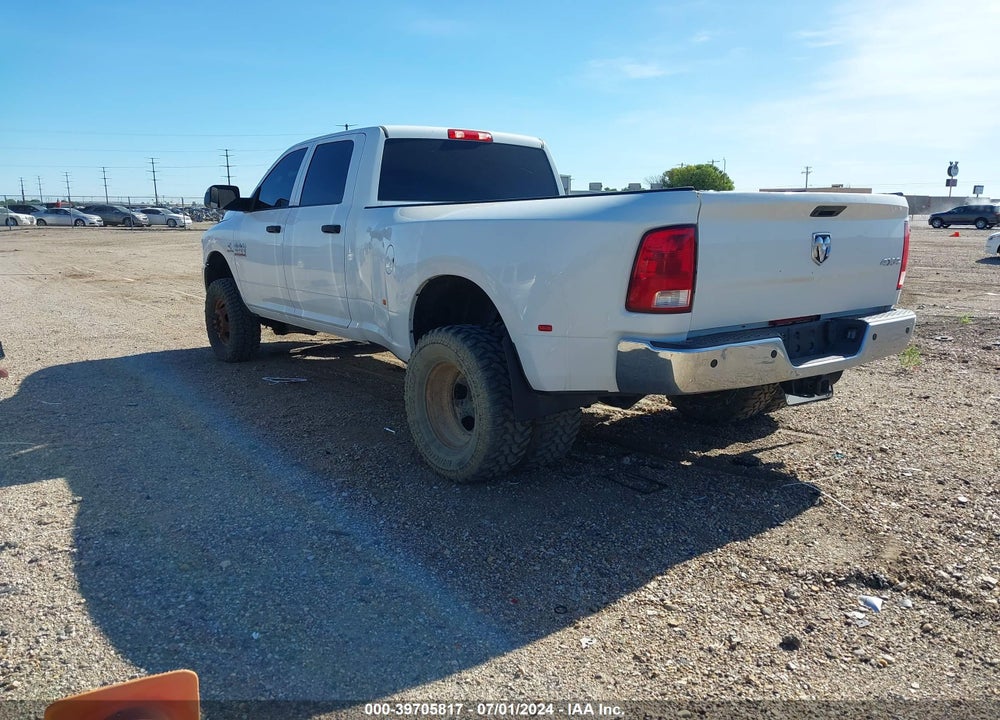 2018 RAM 3500 TRADESMAN  4X4 8' BOX VIN: 3C63RRGL7JG421709