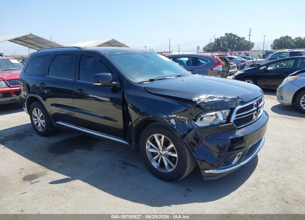 2014 DODGE DURANGO LIMITED VIN: 1C4RDHDG6EC590194