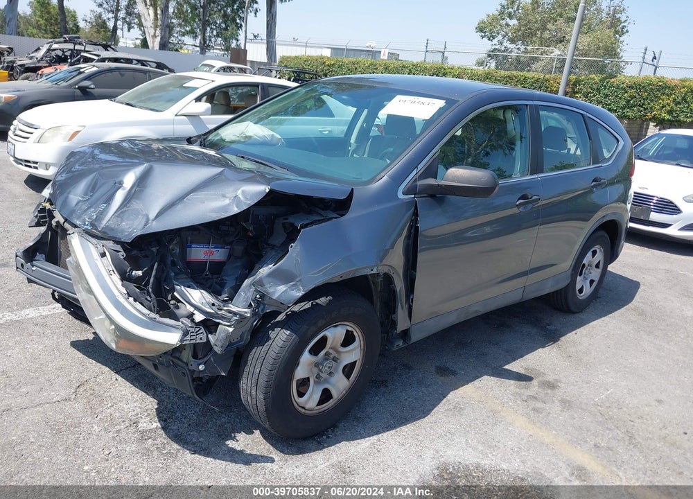 2014 HONDA CR-V LX VIN: 3CZRM3H31EG701221
