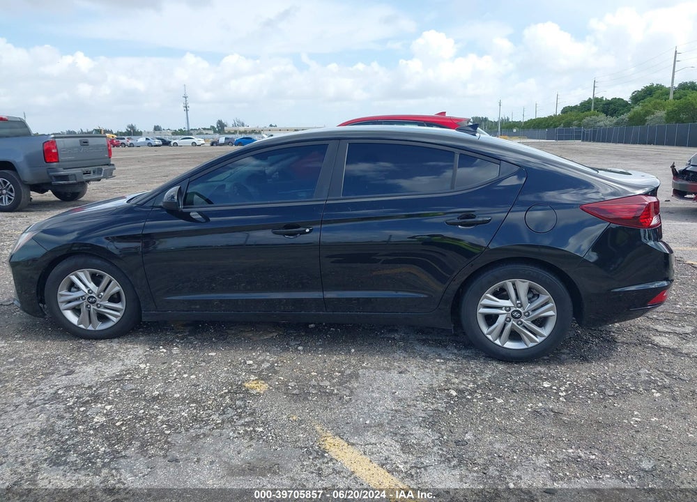 2019 HYUNDAI ELANTRA SEL VIN: KMHD84LF7KU858249