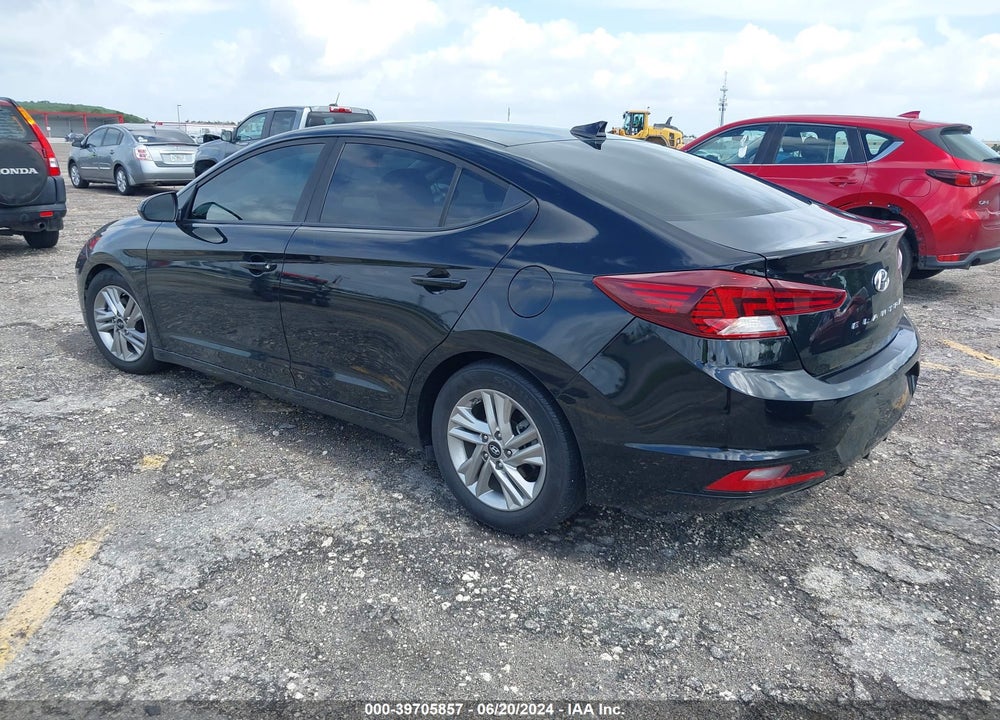 2019 HYUNDAI ELANTRA SEL VIN: KMHD84LF7KU858249