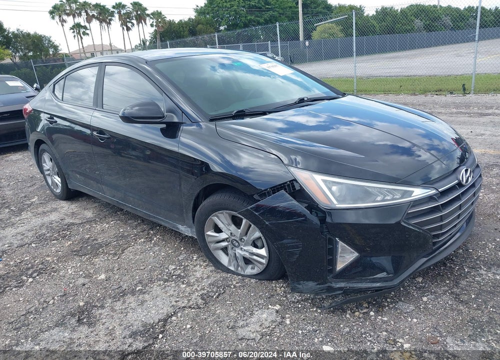 2019 HYUNDAI ELANTRA SEL VIN: KMHD84LF7KU858249