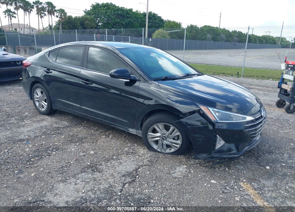 2019 HYUNDAI ELANTRA SEL VIN: KMHD84LF7KU858249