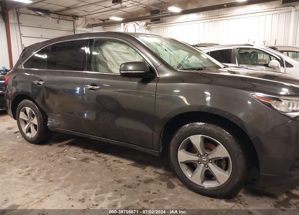 2014 ACURA MDX VIN: 5FRYD4H20EB008501