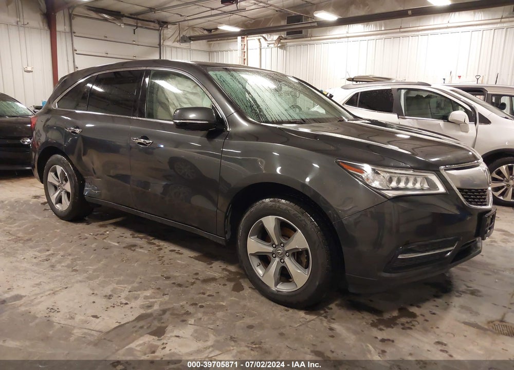 2014 ACURA MDX VIN: 5FRYD4H20EB008501
