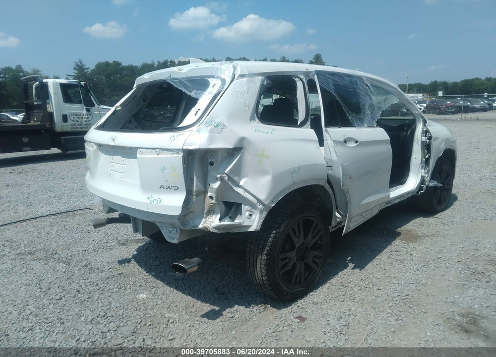 2021 HONDA PASSPORT AWD SPORT VIN: 5FNYF8H29MB010765