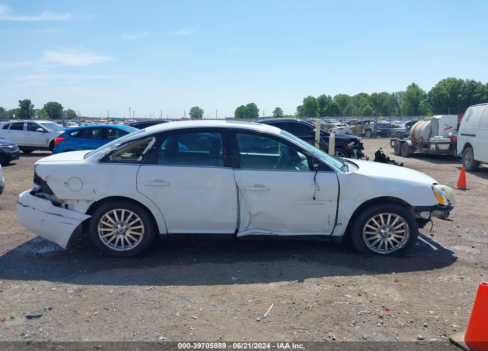 2006 MERCURY MONTEGO PREMIER VIN: 1MEFM421X6G615326