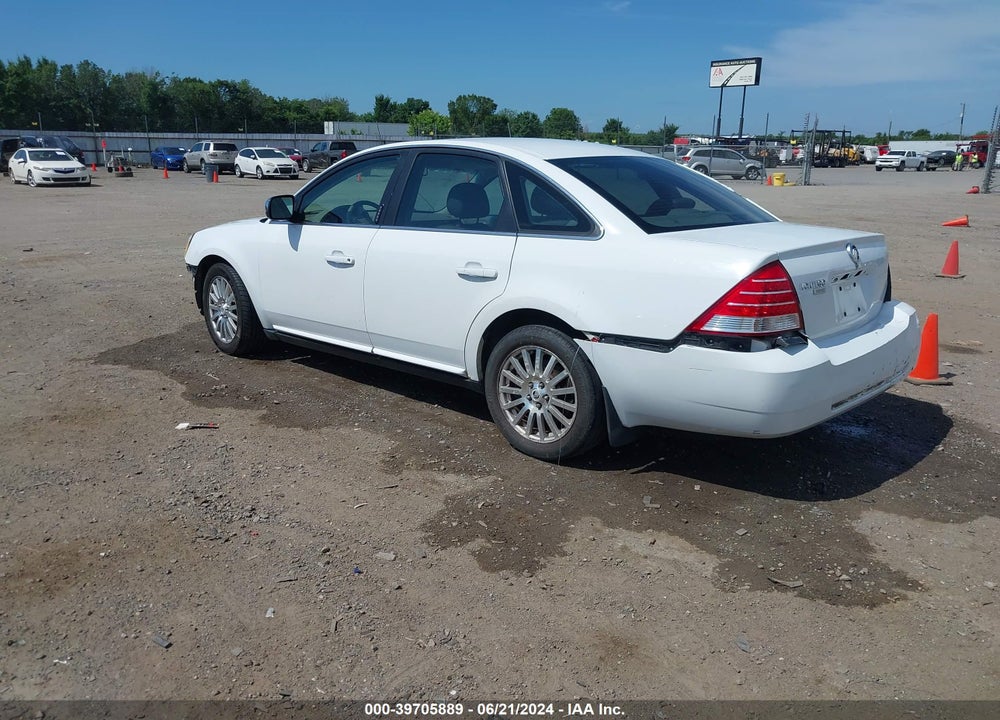 2006 MERCURY MONTEGO PREMIER VIN: 1MEFM421X6G615326