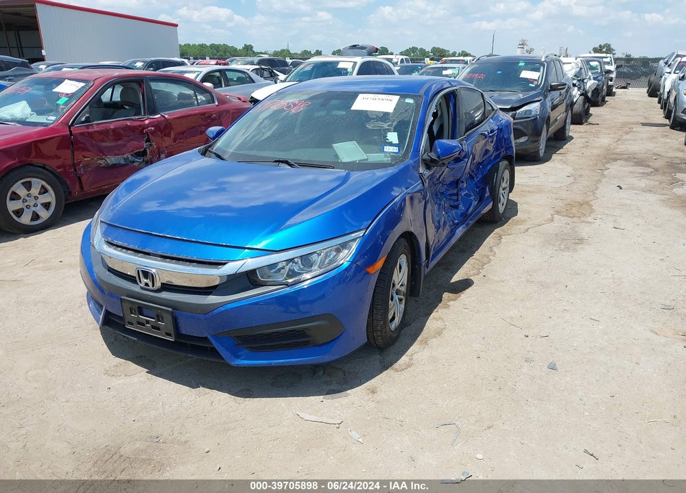 2018 HONDA CIVIC LX VIN: 2HGFC2F5XJH507888