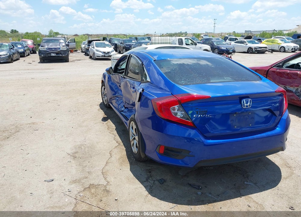 2018 HONDA CIVIC LX VIN: 2HGFC2F5XJH507888