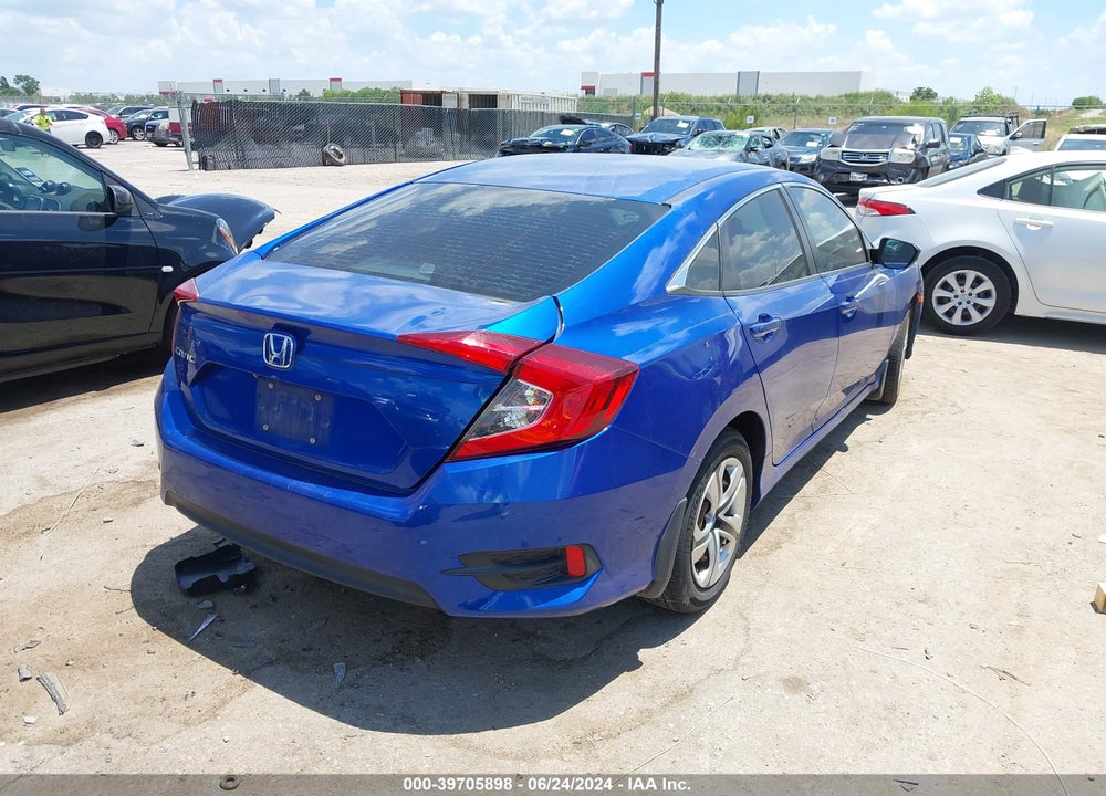 2018 HONDA CIVIC LX VIN: 2HGFC2F5XJH507888