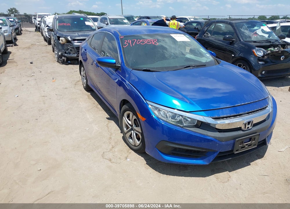 2018 HONDA CIVIC LX VIN: 2HGFC2F5XJH507888