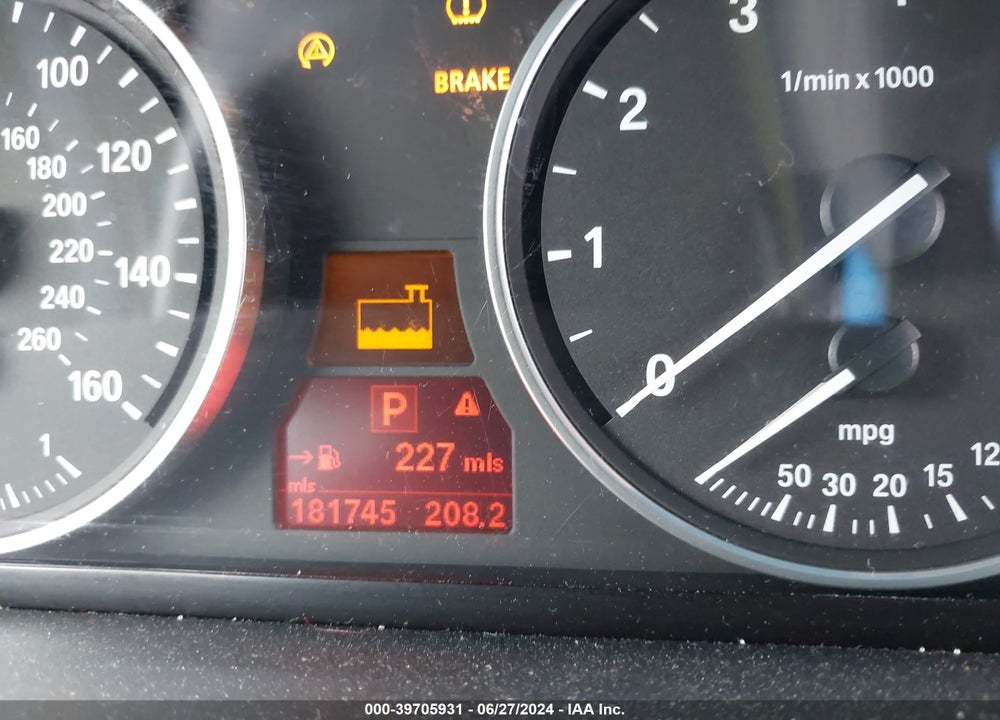 2008 BMW X5 3.0SI VIN: 5UXFE43508L025838