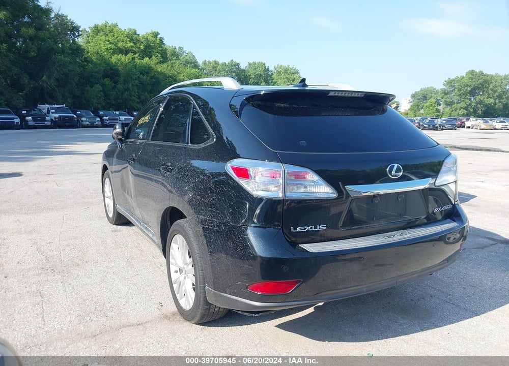 2010 LEXUS RX 450H VIN: JTJBC1BA4A2017768