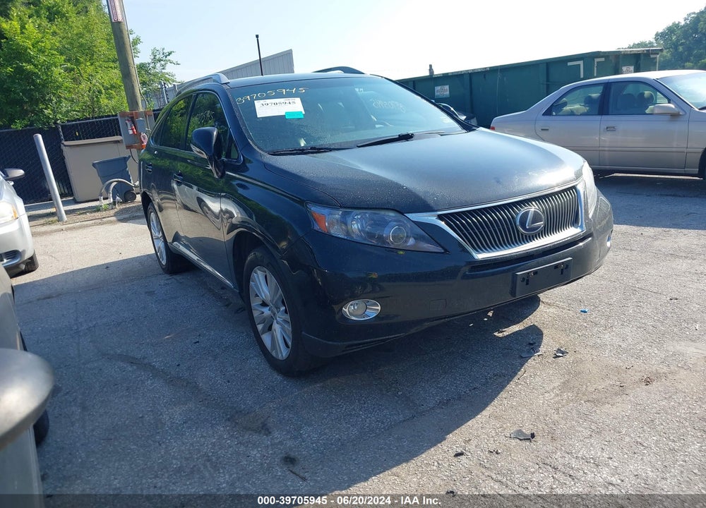 2010 LEXUS RX 450H VIN: JTJBC1BA4A2017768
