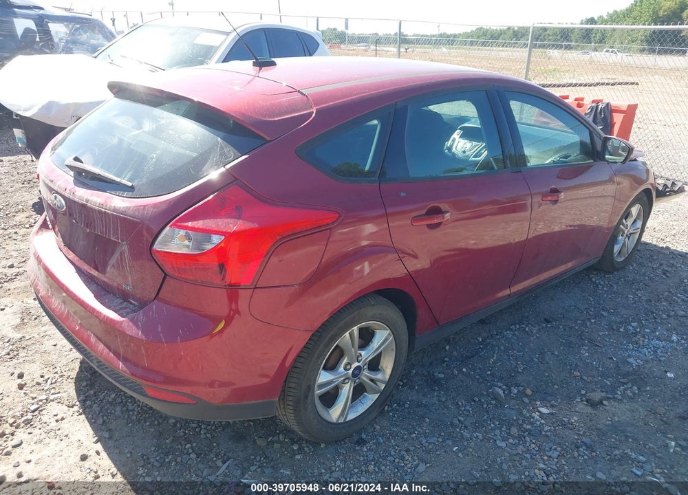 2014 FORD FOCUS SE VIN: 1FADP3K22EL334684