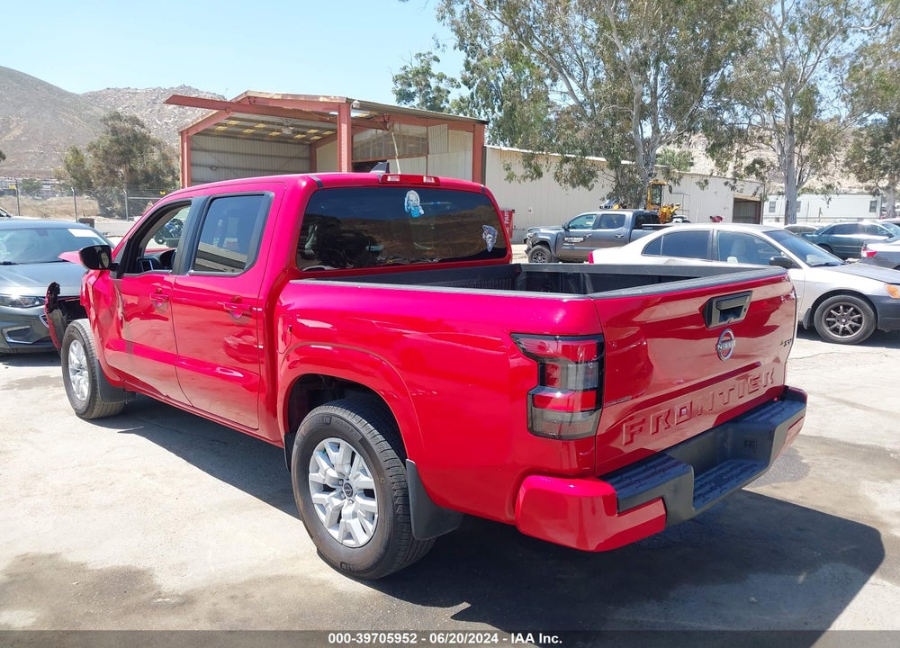2022 NISSAN FRONTIER SV 4X2 VIN: 1N6ED1EJ7NN682500
