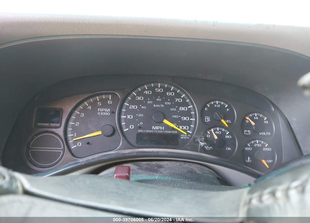 2000 GMC SIERRA 1500 SLE VIN: 1GTEC19T0YZ322418