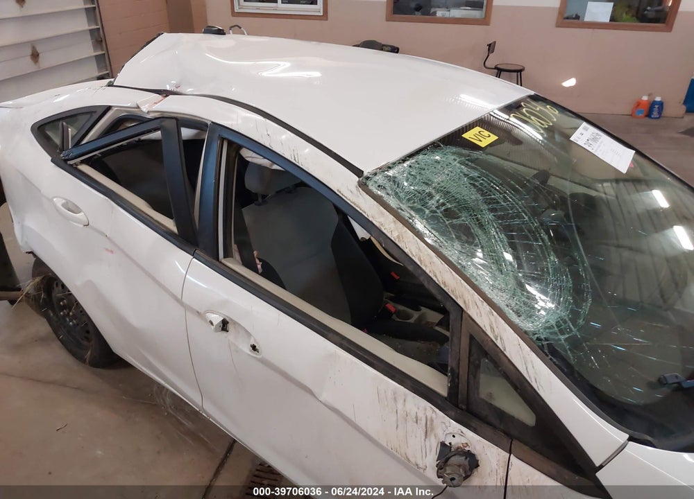 2012 FORD FIESTA S VIN: 3FADP4AJXCM156596
