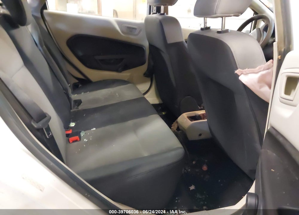 2012 FORD FIESTA S VIN: 3FADP4AJXCM156596