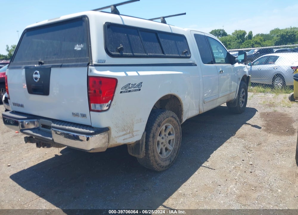 2004 NISSAN TITAN SE VIN: 1N6AA06BX4N549169