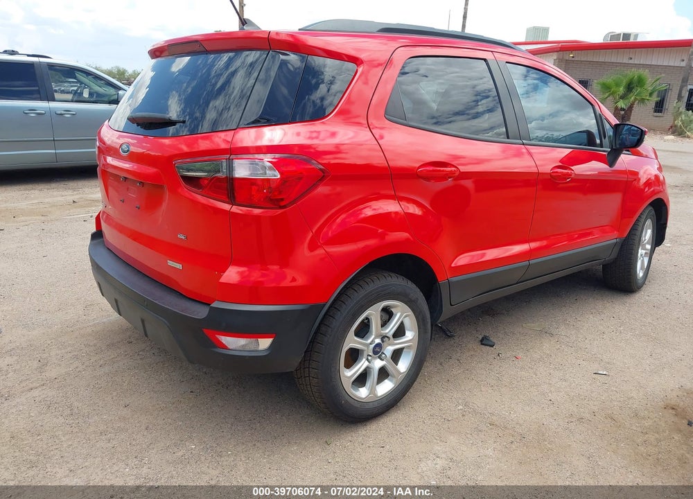 2018 FORD ECOSPORT SE VIN: MAJ3P1TEXJC234139