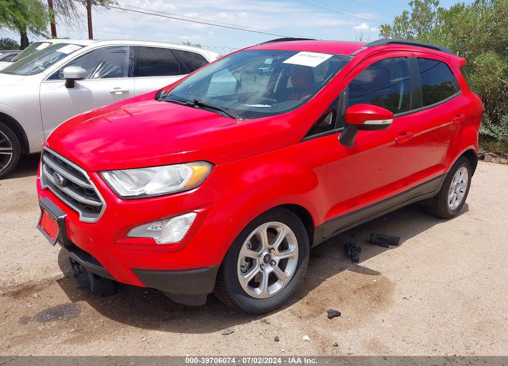 2018 FORD ECOSPORT SE VIN: MAJ3P1TEXJC234139