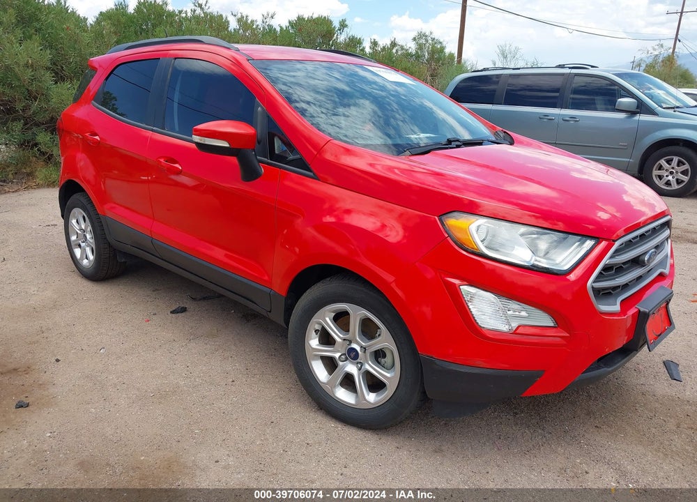 2018 FORD ECOSPORT SE VIN: MAJ3P1TEXJC234139