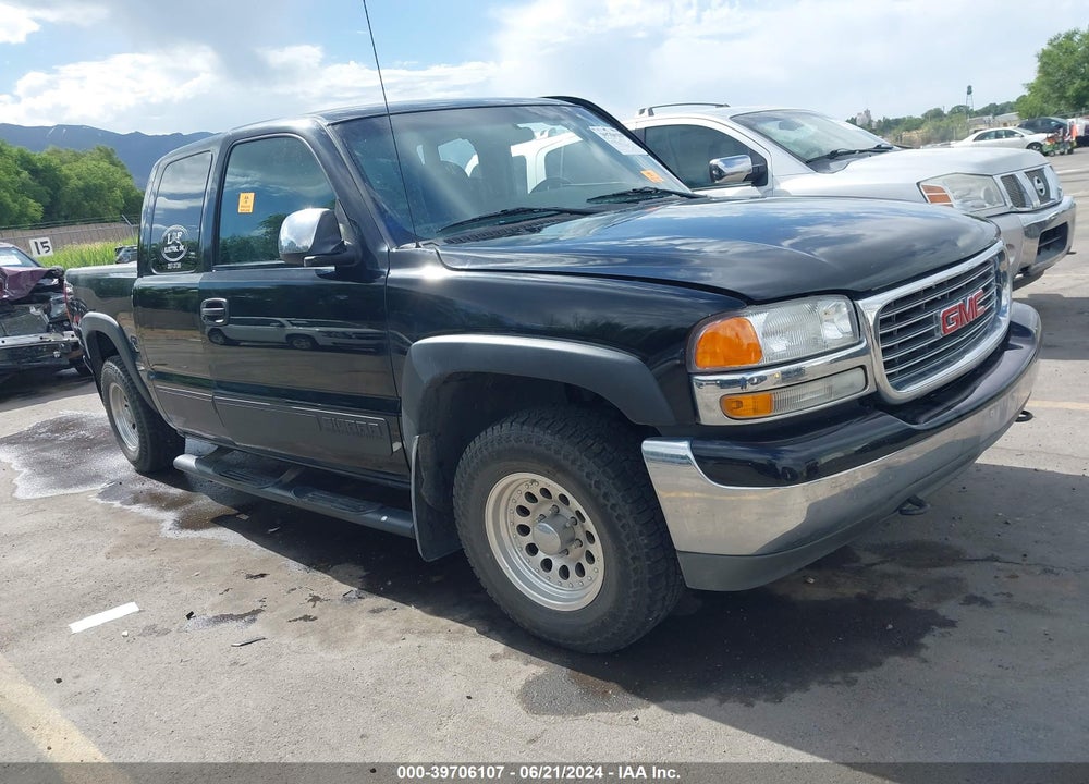 2002 GMC SIERRA 1500 SLE VIN: 1GTEK19T62Z133525