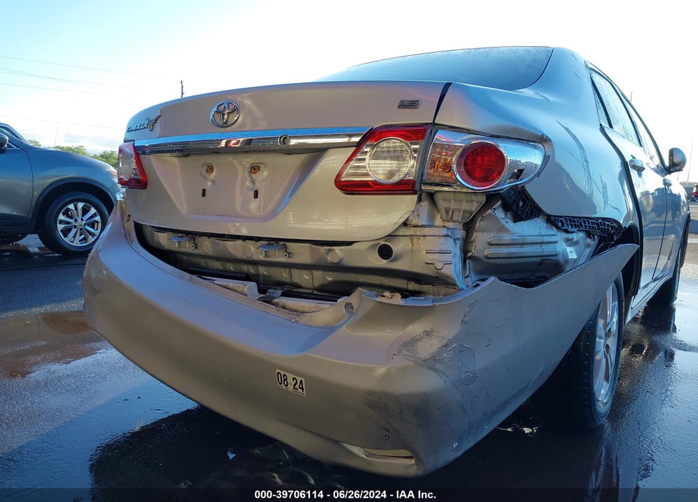 2011 TOYOTA COROLLA LE VIN: JTDBU4EE8B9155094