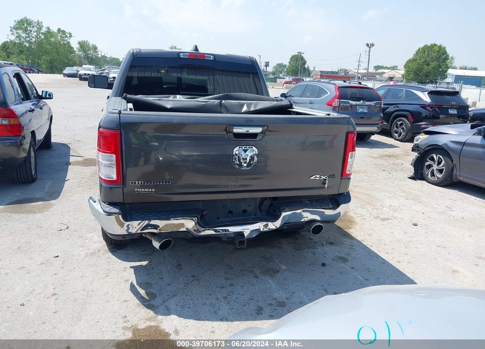 2019 RAM 1500 BIG HORN/LONE STAR 4X4 5'7 BOX VIN: 1C6SRFFT7KN645485
