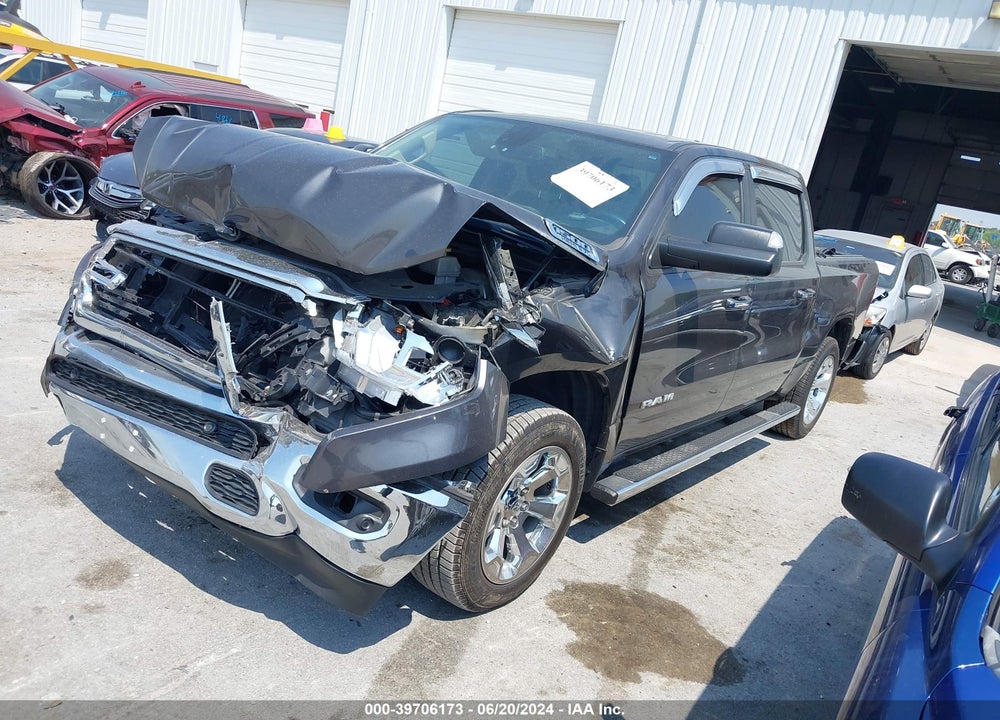 2019 RAM 1500 BIG HORN/LONE STAR 4X4 5'7 BOX VIN: 1C6SRFFT7KN645485