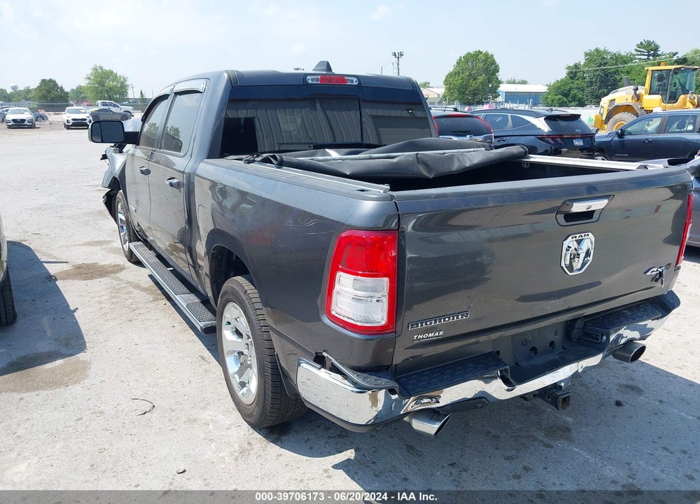 2019 RAM 1500 BIG HORN/LONE STAR 4X4 5'7 BOX VIN: 1C6SRFFT7KN645485