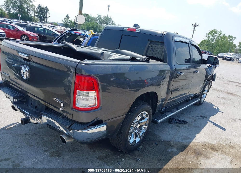 2019 RAM 1500 BIG HORN/LONE STAR 4X4 5'7 BOX VIN: 1C6SRFFT7KN645485