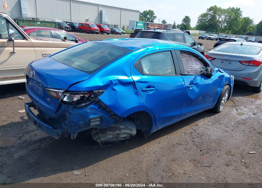 2017 TOYOTA YARIS IA VIN: 3MYDLBYVXHY147997