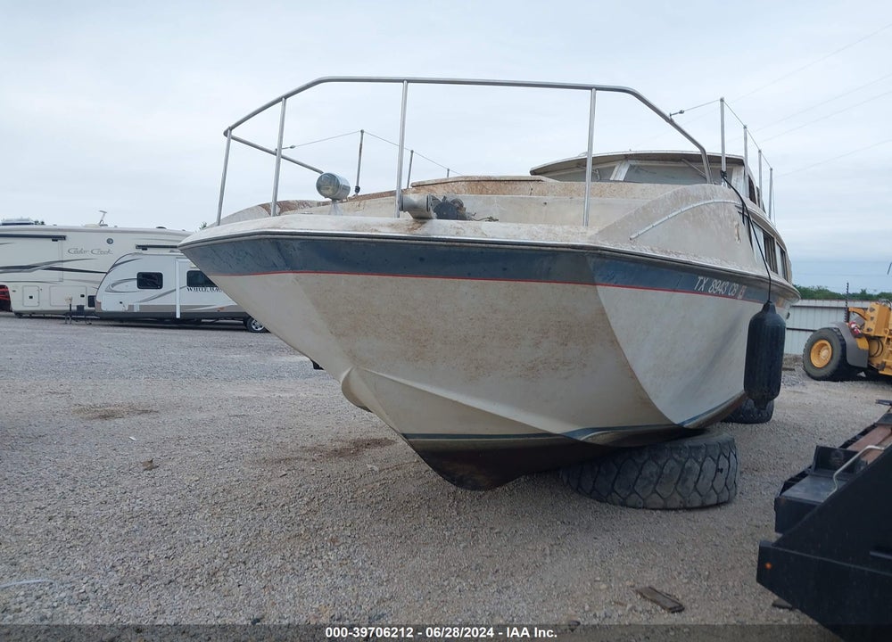 1971 CHRIS CRAFT 31' BOAT ONLY VIN: KXA310016T