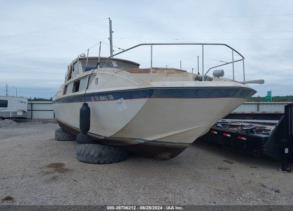 1971 CHRIS CRAFT 31' BOAT ONLY VIN: KXA310016T