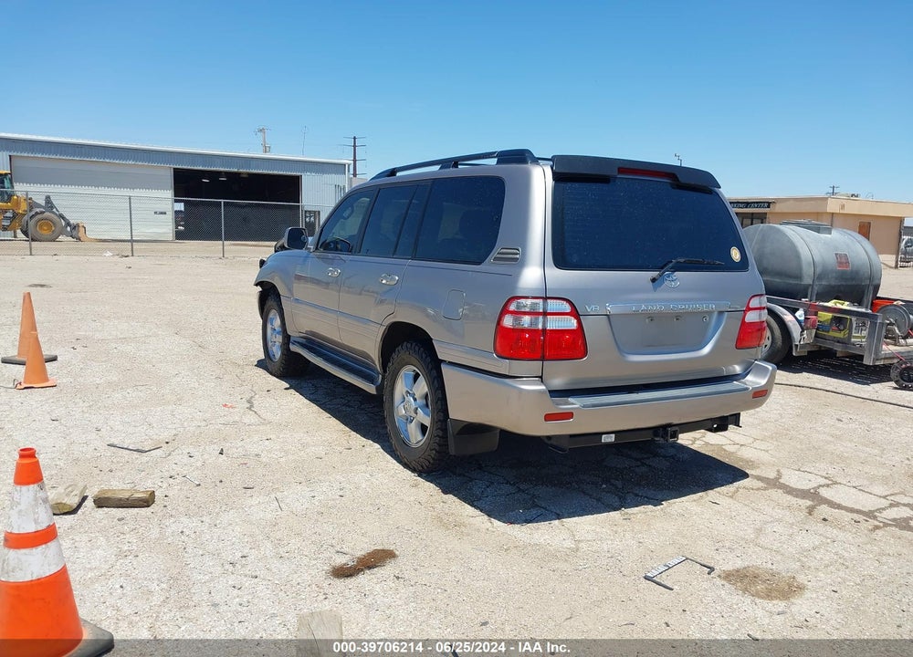 2003 TOYOTA LAND CRUISER VIN: JTEHT05J132042371