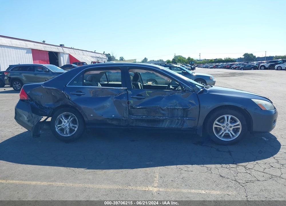2007 HONDA ACCORD 2.4 EX VIN: 1HGCM56767A199810